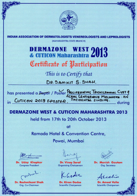 dr samkit shah certificate4
